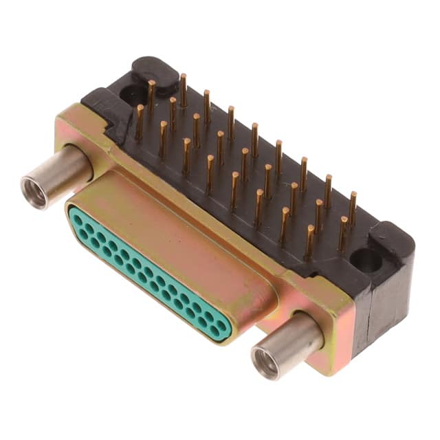 DCCM25PCBRP CONN MICRO-D PLUG 25POS R/A SLDR