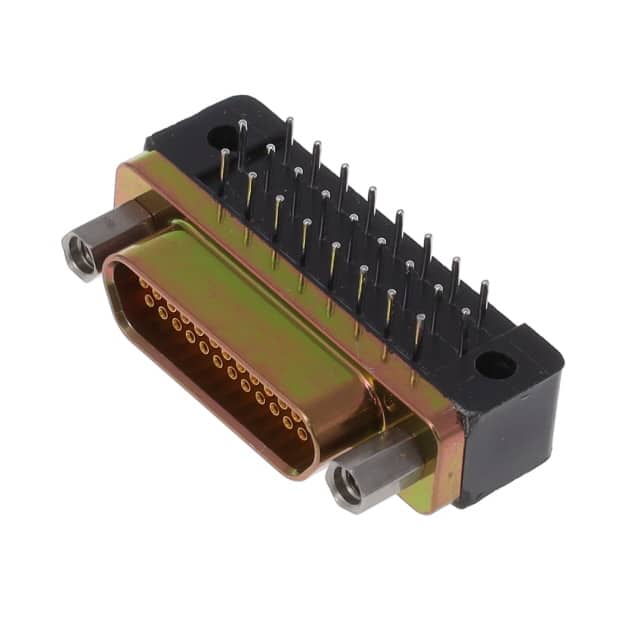 M83513/13-D01CP CONN MICRO-D RCPT 25POS R/A SLDR