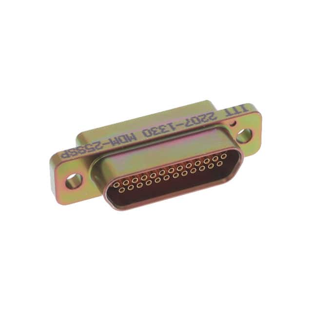 MDM-25SSP CONN MICRO-D RCPT 25POS PNL MNT
