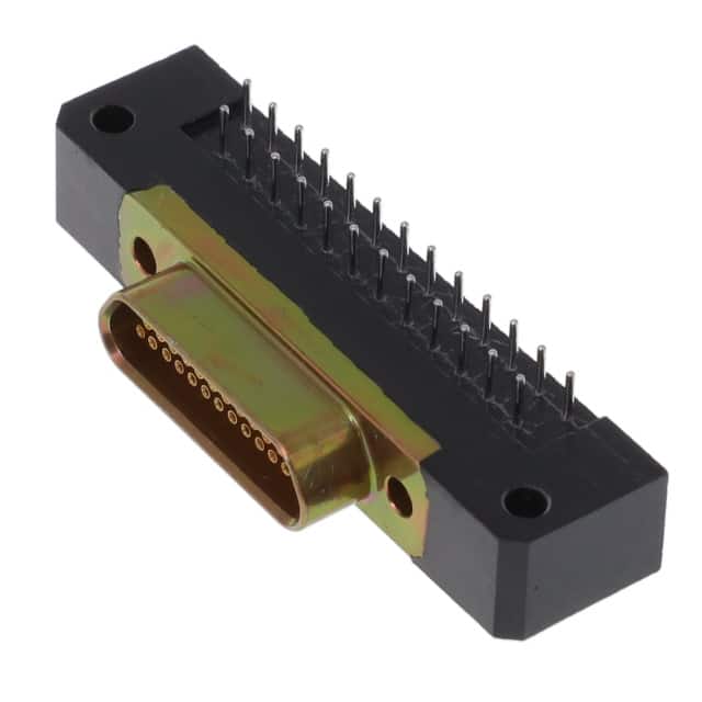 MDM-25SBR CONN MICRO-D RCPT 25POS R/A SLDR