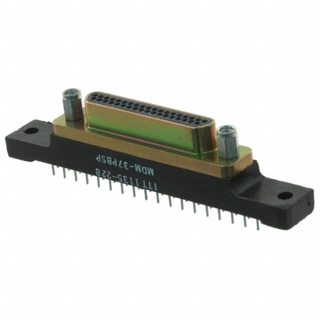 MDM-37PBSP CONN MICRO-D PLUG 37POS PNL MNT