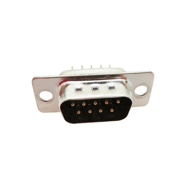 DE09-PT-1 CONN D-SUB PLUG 9POS VERT SLDR
