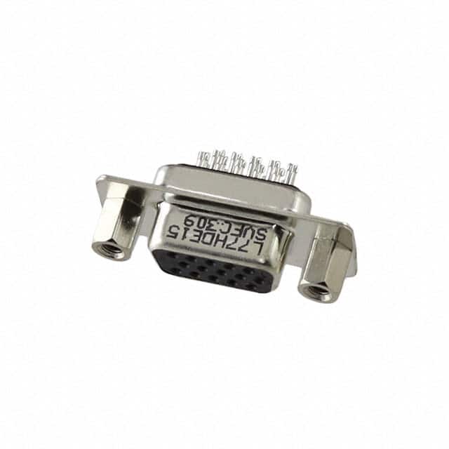 L77HDE15SVFC309 CONN D-SUB HD RCPT 15P SLDR CUP