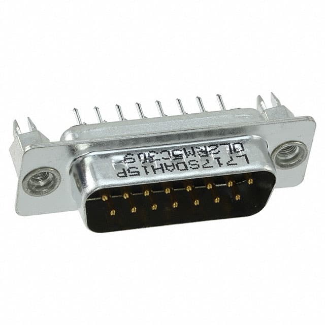 L717SDAH15POL2RM5C309 CONN D-SUB PLUG 15POS VERT SLDR