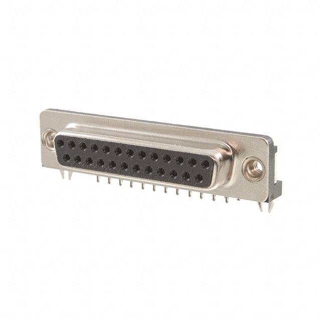 DB25-SN-24 CONN D-SUB RCPT 25POS R/A SLDR