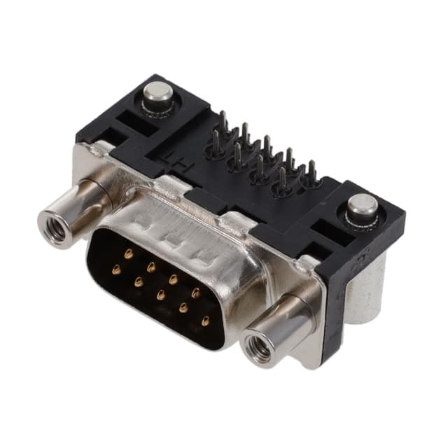 D09P33E6RV09LF CONN D-SUB PLUG 9P R/A SLD PASTE
