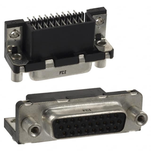 ICD26S13E4GV00LF CONN D-SUB HD RCPT 26P R/A SLDR