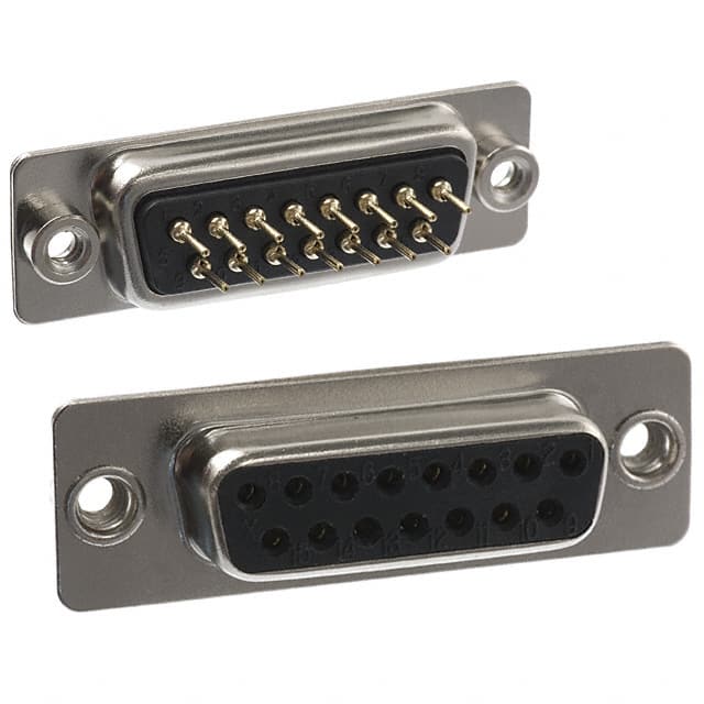 171-015-213R011 CONN D-SUB RCPT 15P PNL MNT SLDR