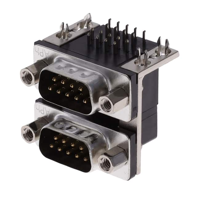 L17H1110131 CONN D-SUB PLUG 9POS R/A SLDR