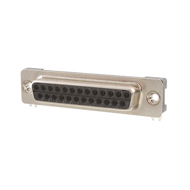DB25-SS-24 CONN D-SUB RCPT 25P SMD R/A SLDR