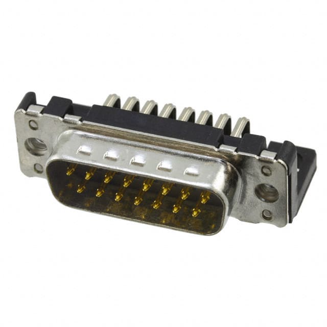 09652626812 CONN D-SUB PLUG 15POS R/A SLDR