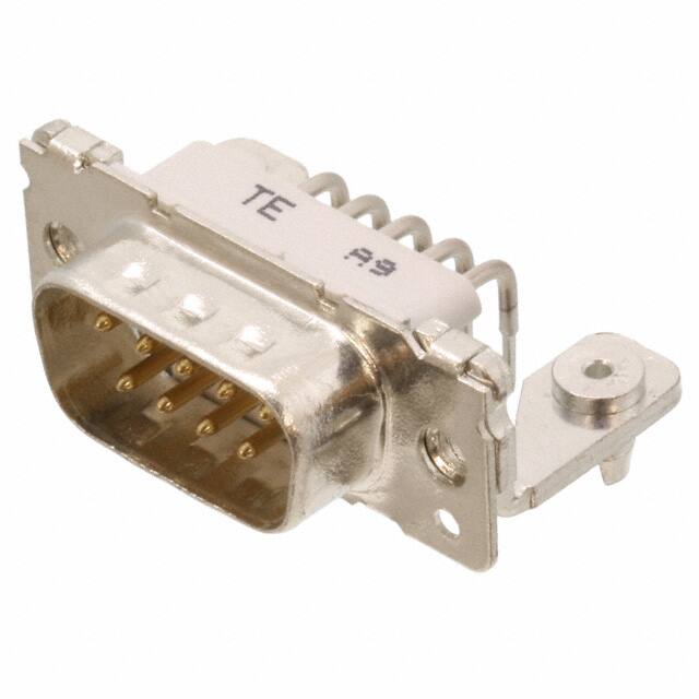8-1393480-5 CONN D-SUB PLUG 9POS R/A SLDR