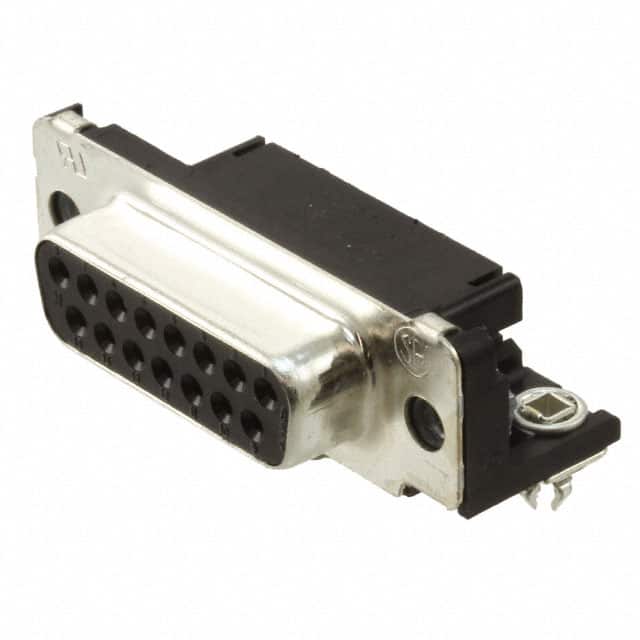 747845-4 CONN D-SUB RCPT 15POS R/A SLDR