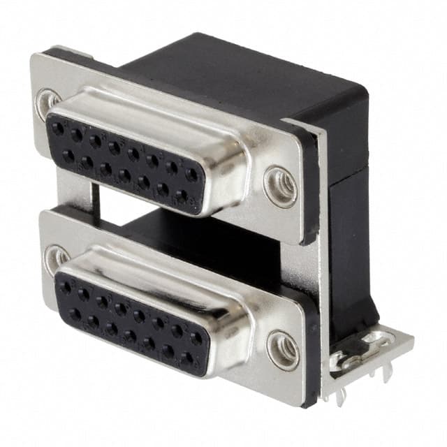 ASUB-277-15TP26 CONN D-SUB RCPT 15POS R/A SLDR