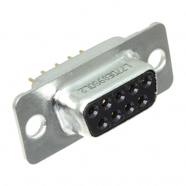 L77DE09SOL2 CONN D-SUB RCPT 9POS VERT SLDR
