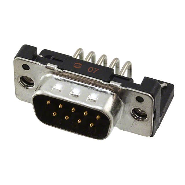09661626811 CONN D-SUB PLUG 9POS R/A SLDR