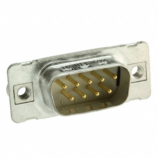 163A11369X CONN D-SUB PLUG 9POS VERT SLDR