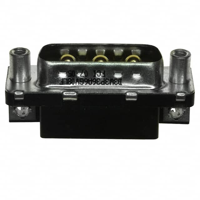 D3W3P36A6GV08LF CONN D-SUB PLUG 3POS R/A SLDR
