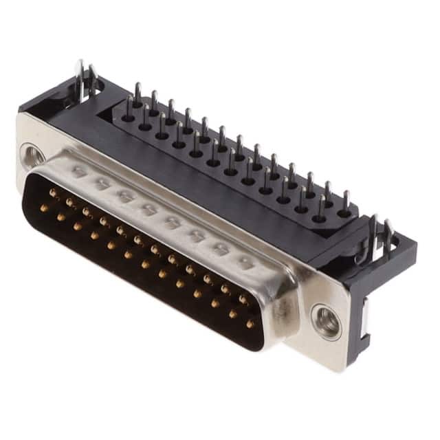 KF22X-B25P-N CONN D-SUB PLUG 25POS R/A SLDR