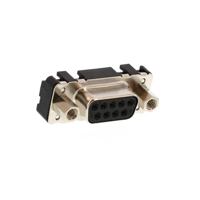 09661515513 CONN D-SUB RCPT 9POS VERT SLDR