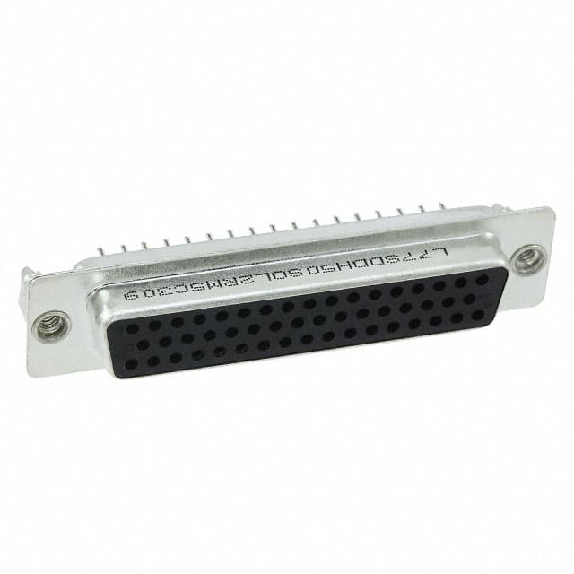 L77SDDH50SOL2RM5C309 CONN D-SUB RCPT 50POS VERT SLDR