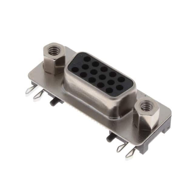 K202XHT-E15S-NJ CONN D-SUB HD RCPT 15POS SMD R/A