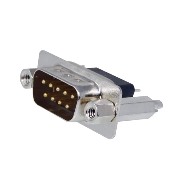 K88X-ED-9P-BRJ CONN D-SUB PLUG 9POS VERT SLDR