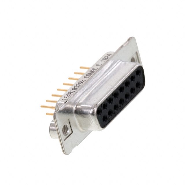 164A10329X CONN D-SUB RCPT 15POS VERT SLDR
