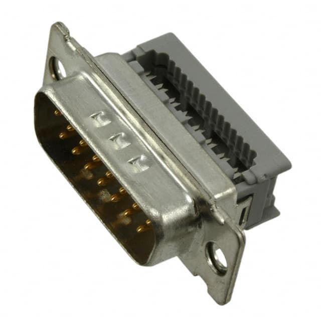 8215-8000 CONN D-SUB PLUG 15P PNL MNT IDC