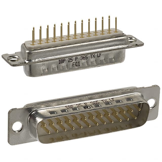 DBP25P365TXLF CONN D-SUB PLUG 25POS VERT SLDR