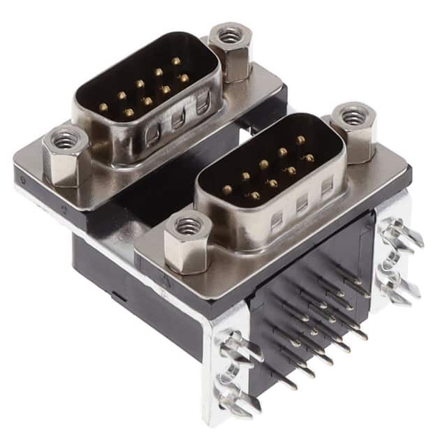 K42X-E9P/P-A4NJ CONN D-SUB PLUG 9POS R/A SLDR