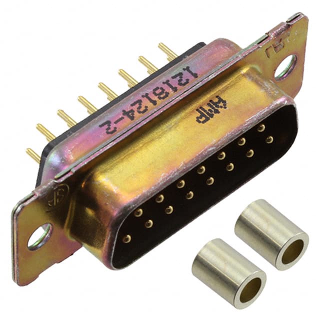 1757827-2 CONN D-SUB PLUG 15POS VERT SLDR