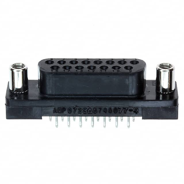 5745077-4 CONN D-SUB RCPT 15POS VERT SLDR