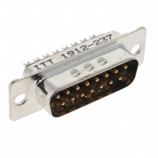 DAM15PK87 CONN D-SUB PLUG 15POS PNL MNT