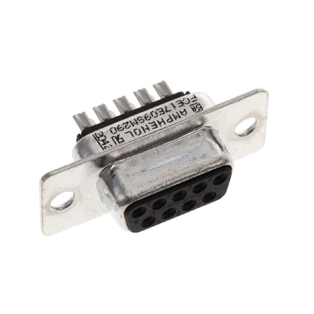 FCE17E09SM290 CONN D-SUB RCPT 9POS SLDR CUP