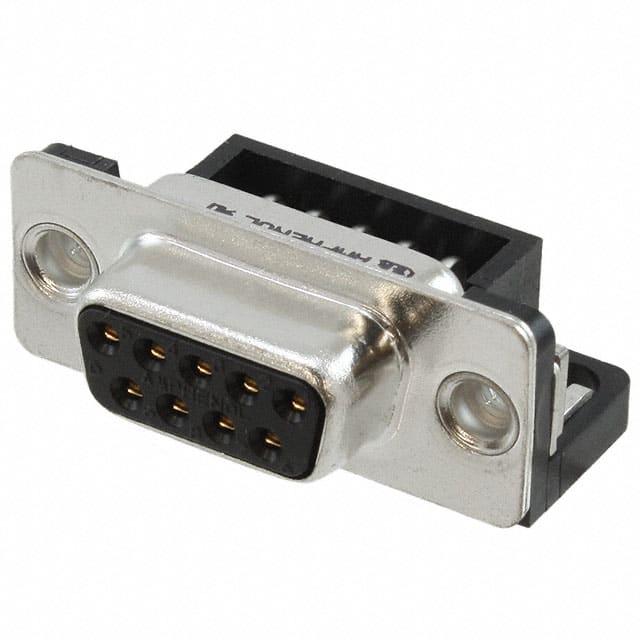 FCE17E09SA410 CONN D-SUB RCPT 9POS R/A SLDR