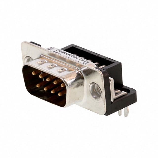 FCE17E09PA490 CONN D-SUB PLUG 9POS R/A SLDR