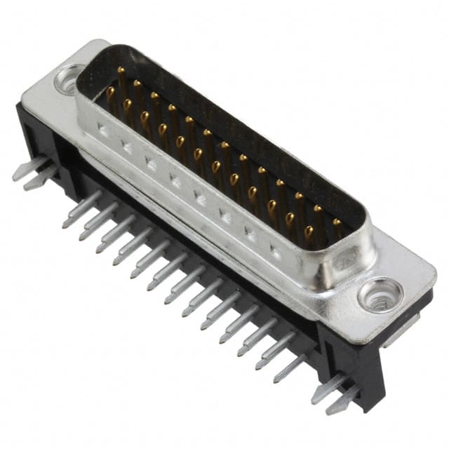 FCE17B25PA440 CONN D-SUB PLUG 25POS R/A SLDR