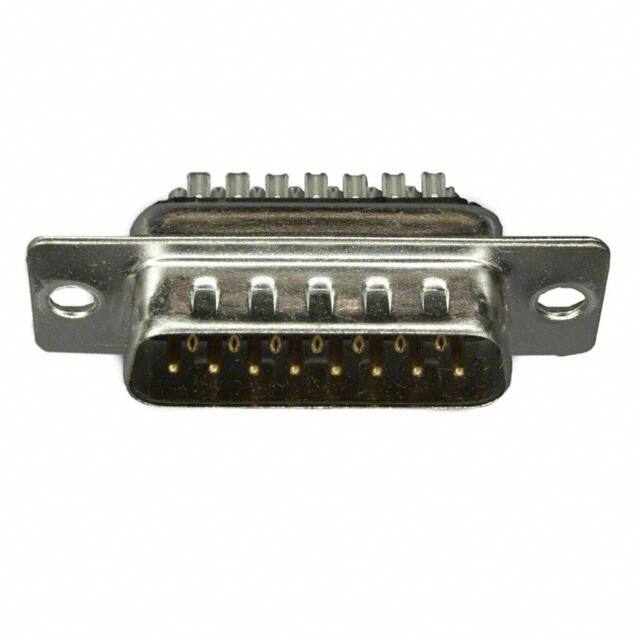 FCE17-A15PM-250 CONN D-SUB PLUG 15POS SLDR CUP