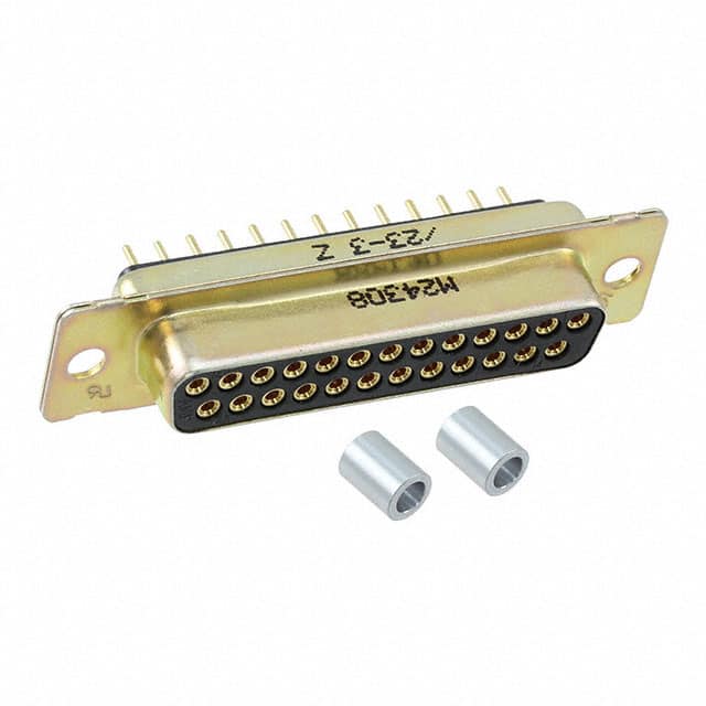 1757828-3 CONN D-SUB RCPT 25POS VERT SLDR