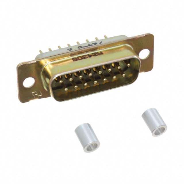 1757829-2 CONN D-SUB PLUG 15POS VERT SLDR