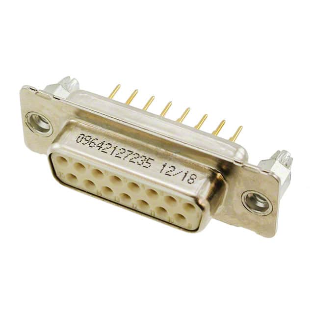 09642127235 CONN D-SUB RCPT 15POS VERT SLDR