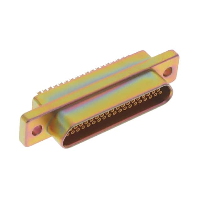 M83513/02-FC 37 POS RCPT SOLDER CUP CD PLTD
