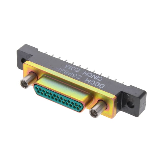 DCCM25PBSPN CONN MICRO-D PLUG 25P VERT SLDR