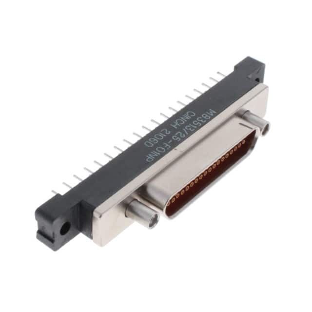 M83513/25-F01NP CONN MICRO-D RCPT 37P VERT SLDR