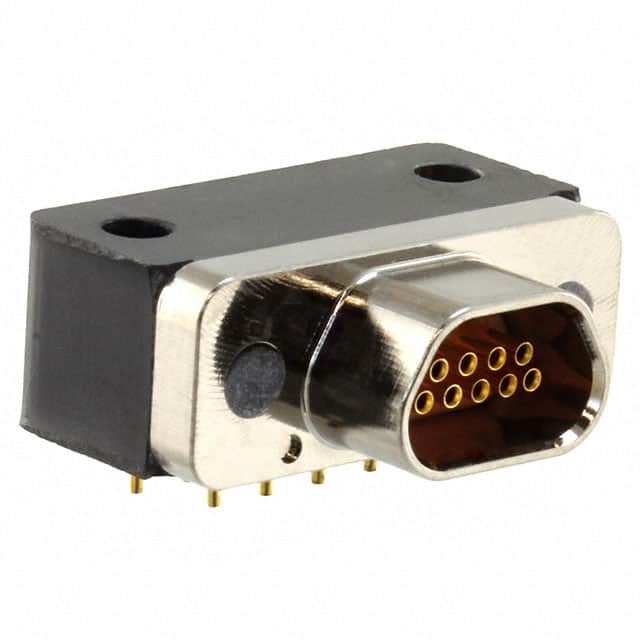 MDM-9SCBR-A174-F222 CONN MICRO-D RCPT 9POS R/A SLDR
