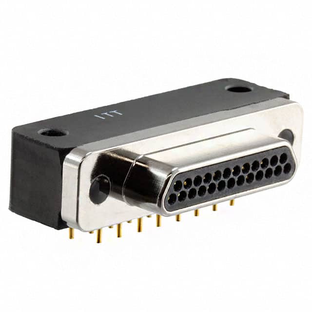 MDM-25PCBR-A174-F222 CONN MICRO-D PLUG 25POS R/A SLDR
