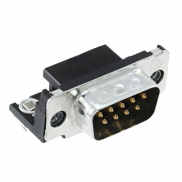 6-747840-9 CONN D-SUB PLUG 9POS R/A SLDR