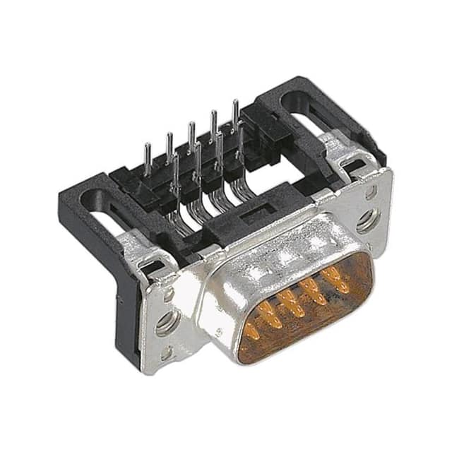 09651226800 CONN D-SUB PLUG 9POS R/A SLDR
