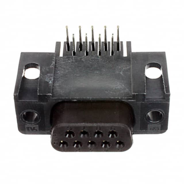 747459-2 CONN D-SUB RCPT 9POS R/A SLDR